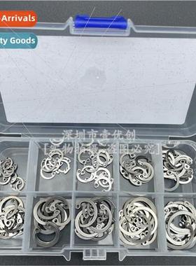 100pcs boxed 304 spring shaft retaining ring C type multi-sp