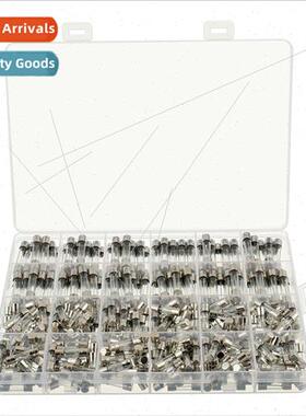 360pcs Boxed Glass Fuse Set 5 6x20mm 250V0.25-20A Tube Fuse