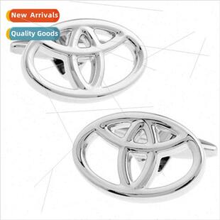 Car logo series silver cufflinks personalized men gifts dunh