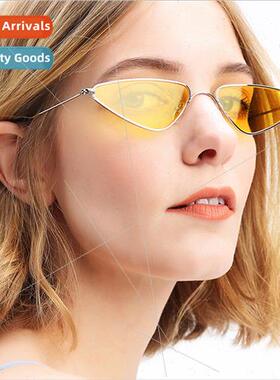 2021 Personalized Europe cat eye sunglasses triangle sunglas