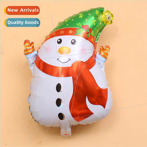 Santa Claus Christmas Snowman Aluminum Foil Balloon Aluminum