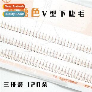 Caramel V Air Lower Lashes Manga Eyes mulation Natural Sligh