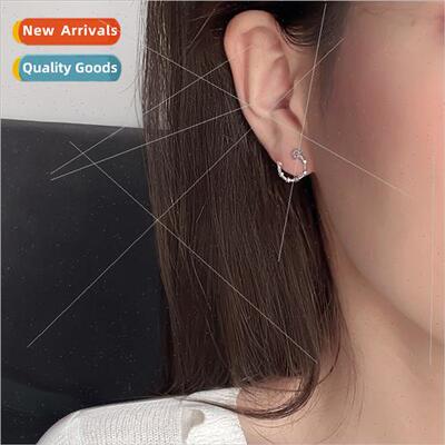 Full star earrings female simple atmosphere Korearotating se
