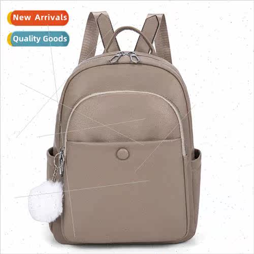 Soft Leather Shoulder Bag Female New Texture mple Travel Bac