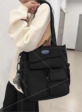 New fashion Korean casual men and women students tutorial ba