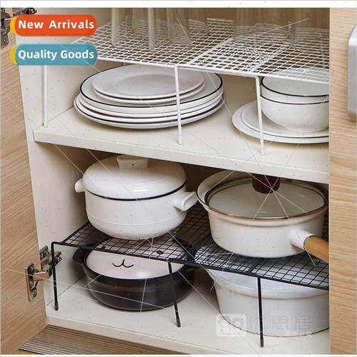 Retractable Iron Kchen Shelf Under nk Cabinet Dish Rack Spic