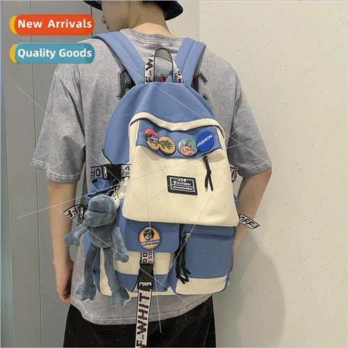 h color fashion shoulder bag Korean casual simple backpack l