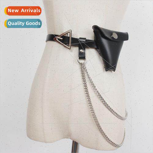 Chain belt bag female tide ins waist decoration decoration s