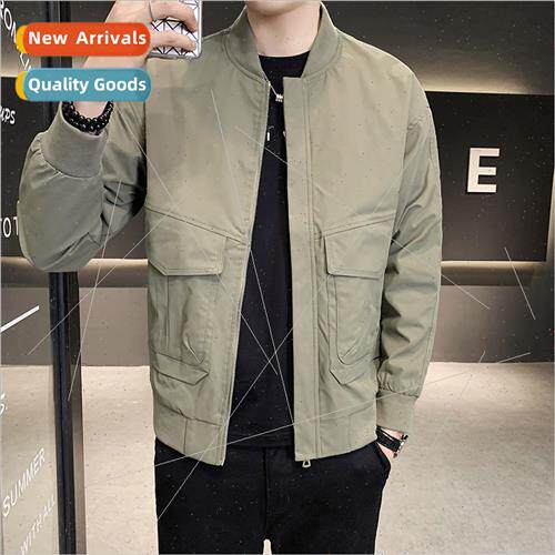 2023 new spring fall men jackets men casual jacket nd versat