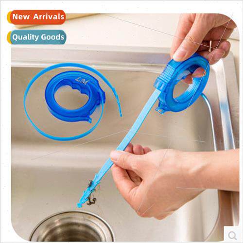 Retractable sewer hair hair cleaner sink anti-block cleaning