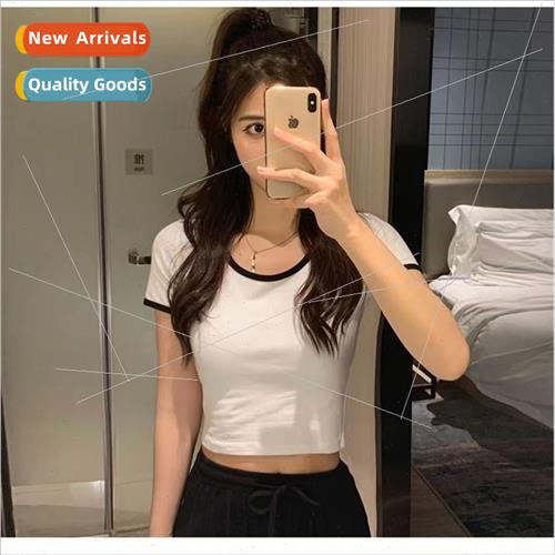 Spice Girls short t-shirt tops women Spring summer new tight