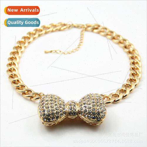 Jewelry Europe Necklace Women Drilling Collarbone Chain Crea