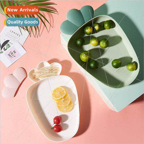 Radish fru plate plastic fru plate creative New Year snack p