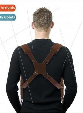 Genuine Leather Leather ngle DSLR Microslope Photography Sho