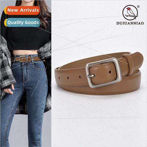 Jeans women belt hundred skirt decoration simple nd fashion