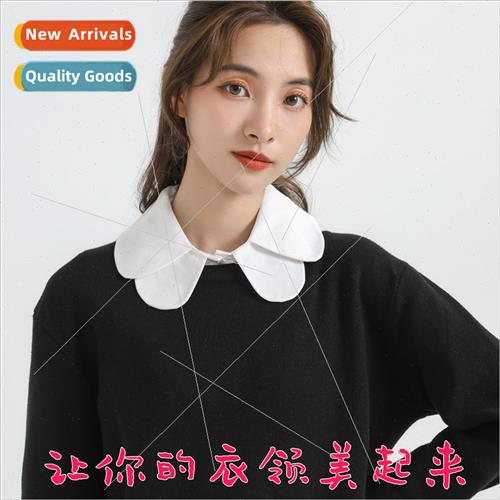 New shirt false collar large collar doll collar whe cotton s
