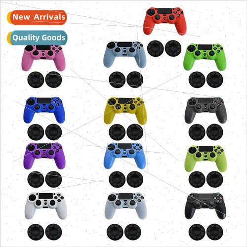 PS4 Grip licone Cover Button Cap Set PS4 Grip Protective Cas
