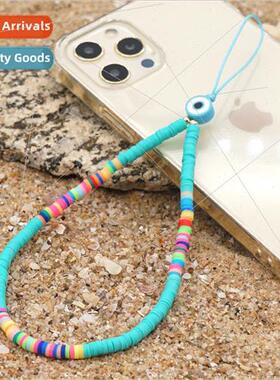 22 new cell phone chain lime green eyes smiley face spring a