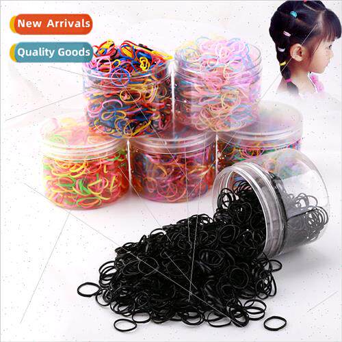 Children hair rope rubber band girls baby pull constantly bo