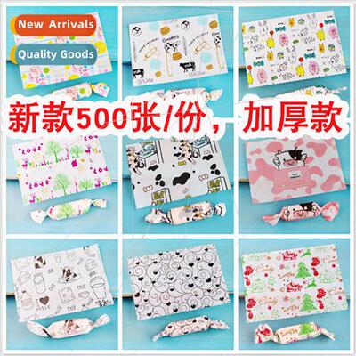 New thickened baking packaging nougat wrapping paper wrappin