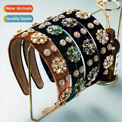 Hair bands new snowflake flowers hairpin retro baroque Chris