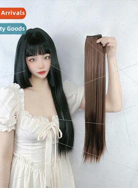 Europe wig piece women one piece head hair extensions two cl