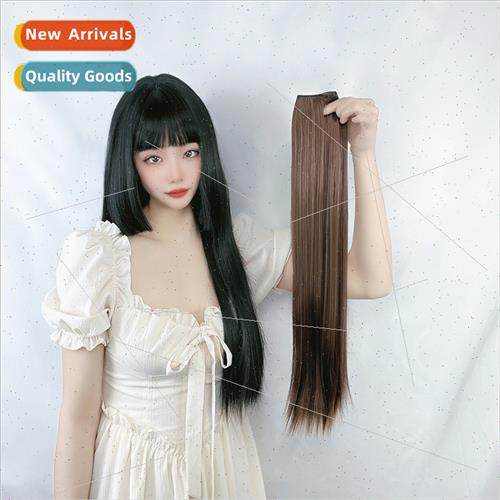 Europe wig piece women one piece head hair extensions two cl