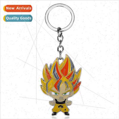 Seven Dragon Ball keychain pendant Saiyan Monkey King alloy