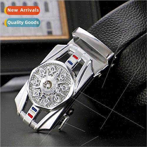 Sports car when time comes men automatic buckle belt youth v