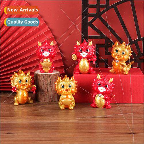 2024 Year Dragon doll dragon year good luck ornaments living
