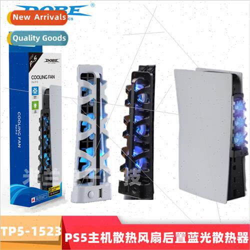 PS5 Console Cooling Fan PS5 Console Rear Blue ght Cooler P5