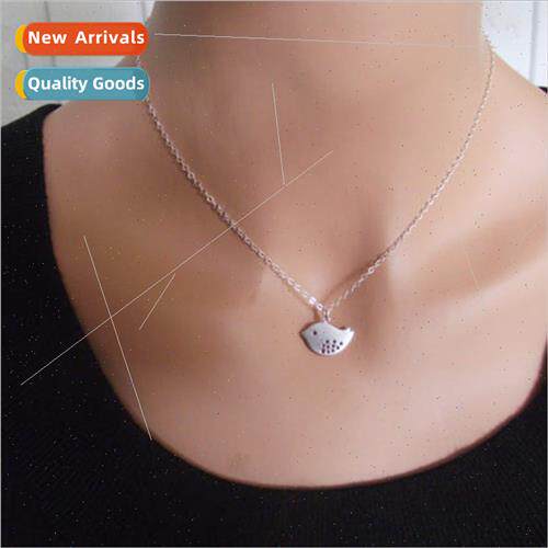 Europe popular animal accessories gifts simple alloy bird ne