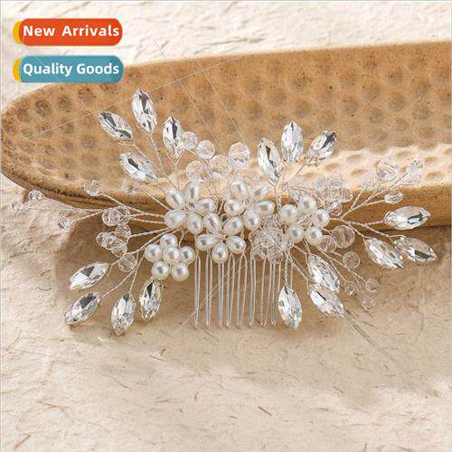 new Xiuhe ancient wind glass rhinestone aesthetic hair acces