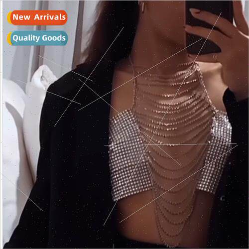 MW2937 Europe waist chain rhinestone inlaid diamond cloth ta