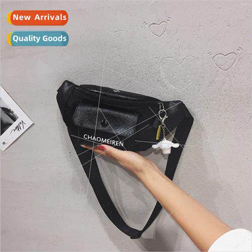 ins soft leather fanny pack female new fall and winter fashi