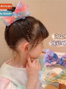 Children hair clips June 1 Children Day baby permance hair a
