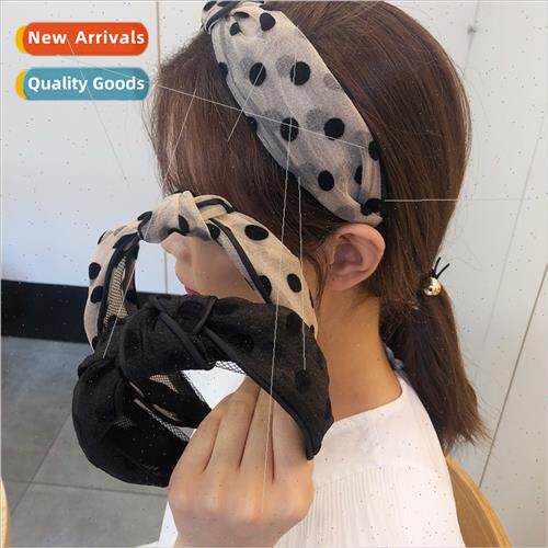 Korea sweet wide edge hairpin hair band female knot simple w