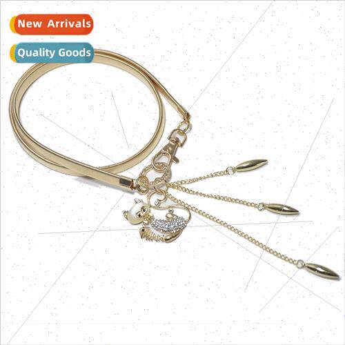 Korea simple fashion ladies metal spring waist chain sweet c