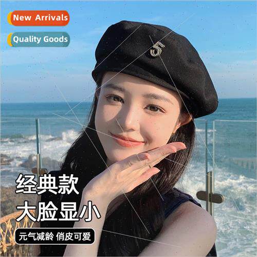 Classic  show face small beret women casual versatile HK com
