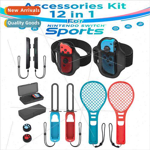 Swch Sports 12-in-1 Body Motion Game Set ghtsaber Wrist Stra