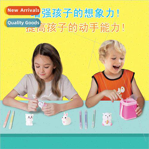 New Children DIY graffi changeable cute pet wash repeated co