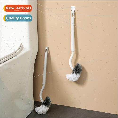 Long handle plastic household toilet brush whout dead angle