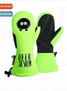 Snowboarding gloves parent-child new Cheryl winter finger ca