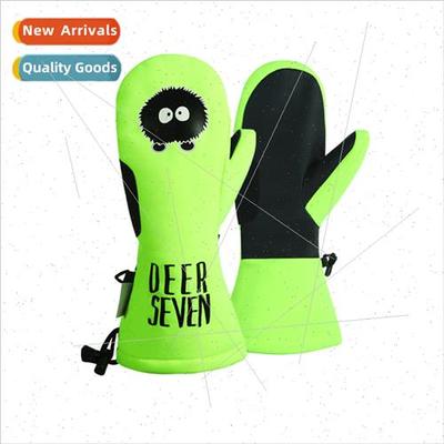 Snowboarding gloves parent-child new Cheryl winter finger ca