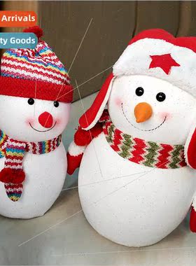 Christmas snowman doll Christmas children gifts Santa Claus