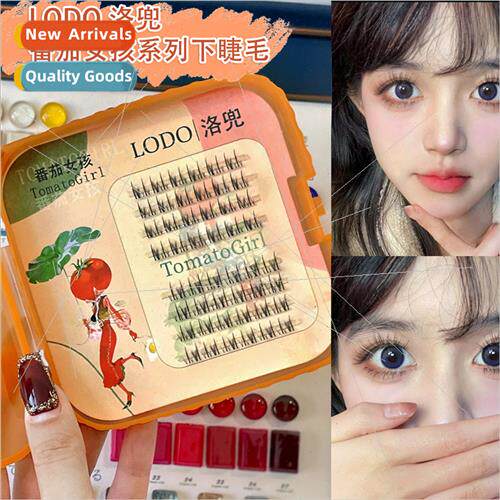 Tomato Comic Cat Paw Girl Eyelash ngle Cluster Natural mulat