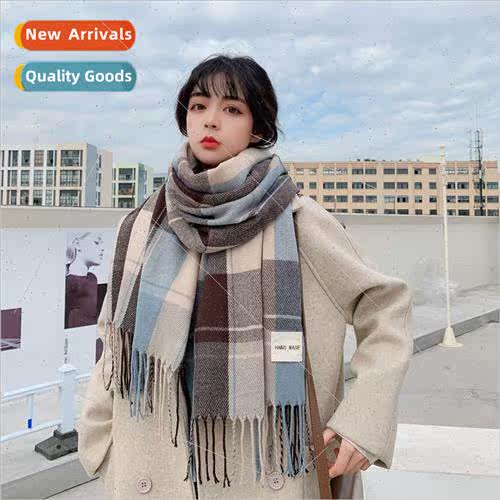 Scarf female winter Korean  Hundred Brish fashion scarf plai