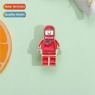 astronaut cartoon brooch cute characte personalized Creative