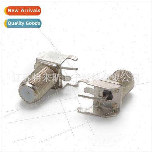 Zinc Alloy Iron Shell Curved Pin F Block Set-top Box Connect