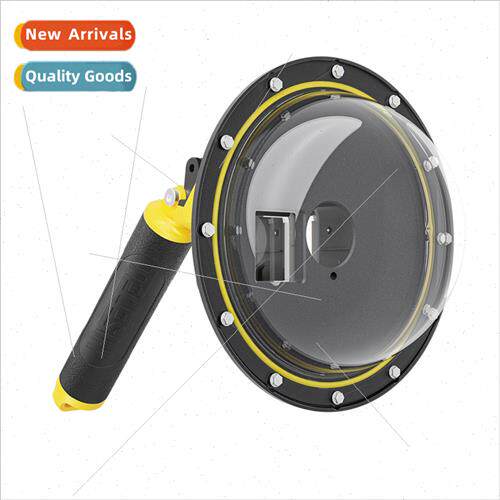 适用DJI Action4/3 Aqua Mask Dive Mask Protective Case Waterp
